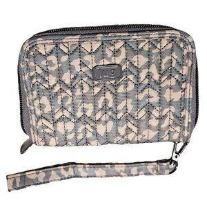 Lug Rodeo Zip Around RFID Wallet with Removable Wristlet Strap